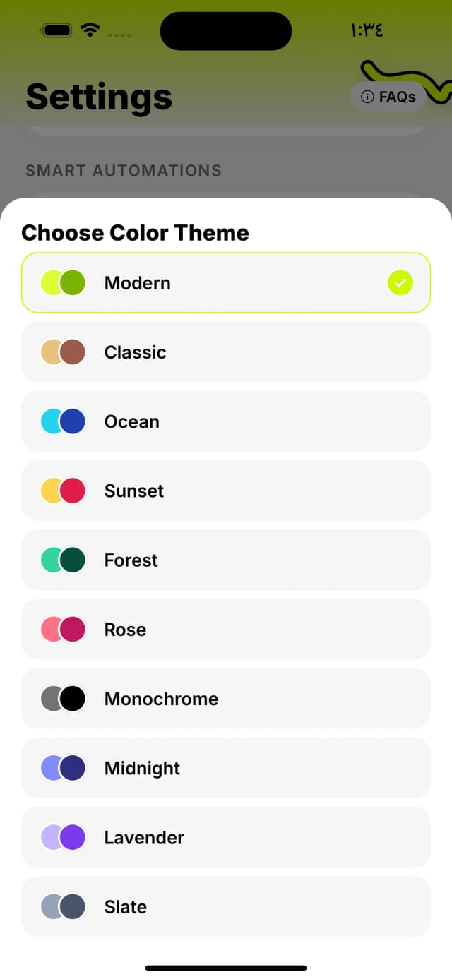 Themes · pick your paper