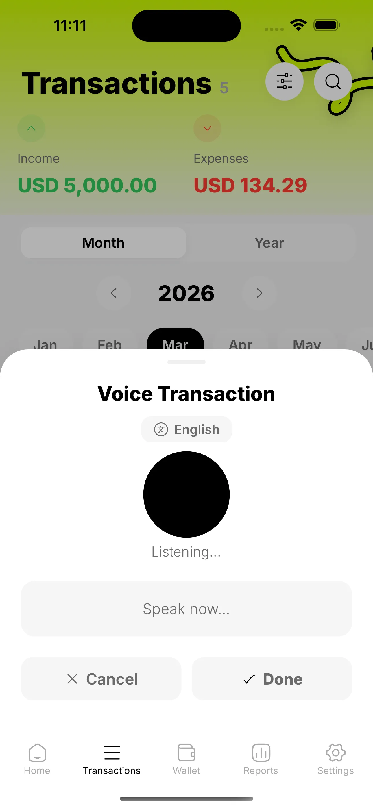 Cashy Voice Entry: The Fastest Way to Track Expenses on iPhone